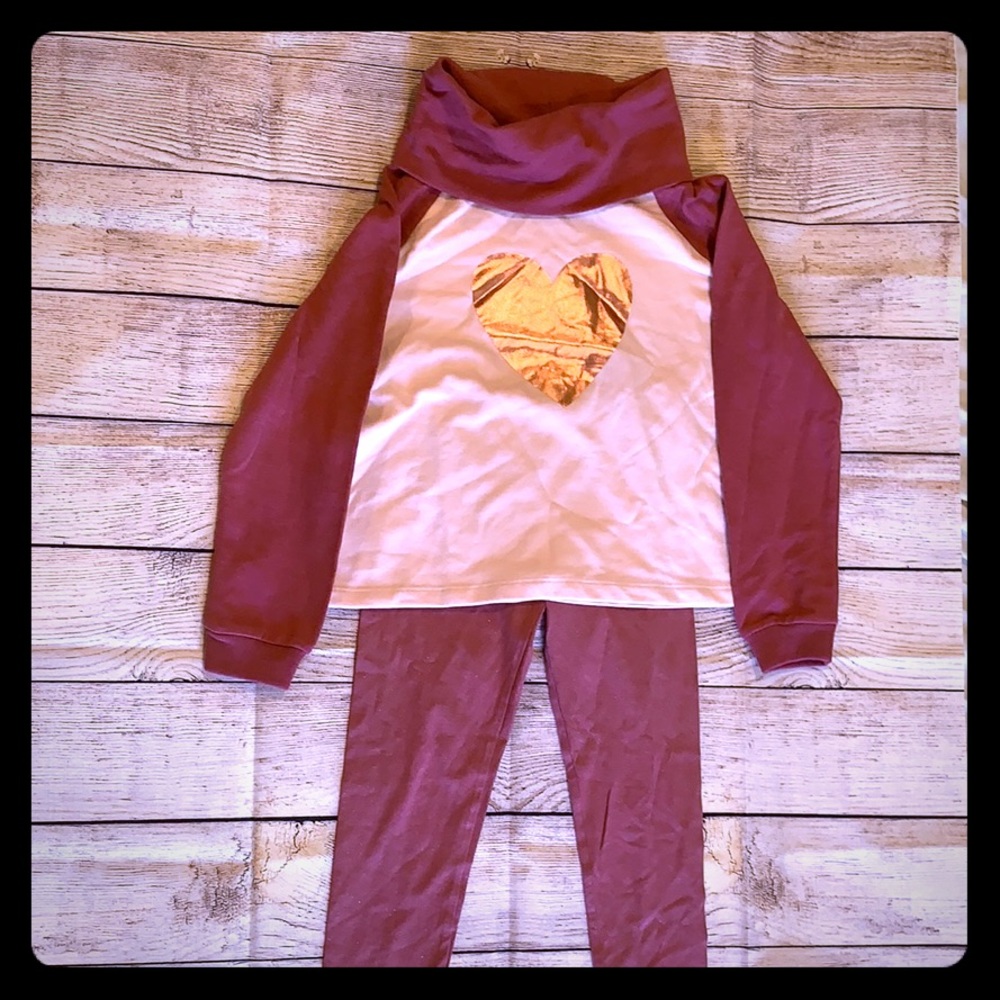 Girls Hoodie & Leggings Set